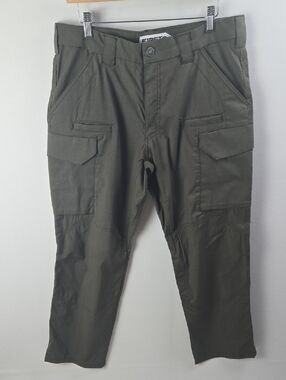 First Tactical V2 Men's Tactical Pants Sz 34 / 30 OD Green Cargo Pants Workwear